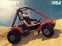 1984 Honda Odyssey FL250 with Roll Cage
